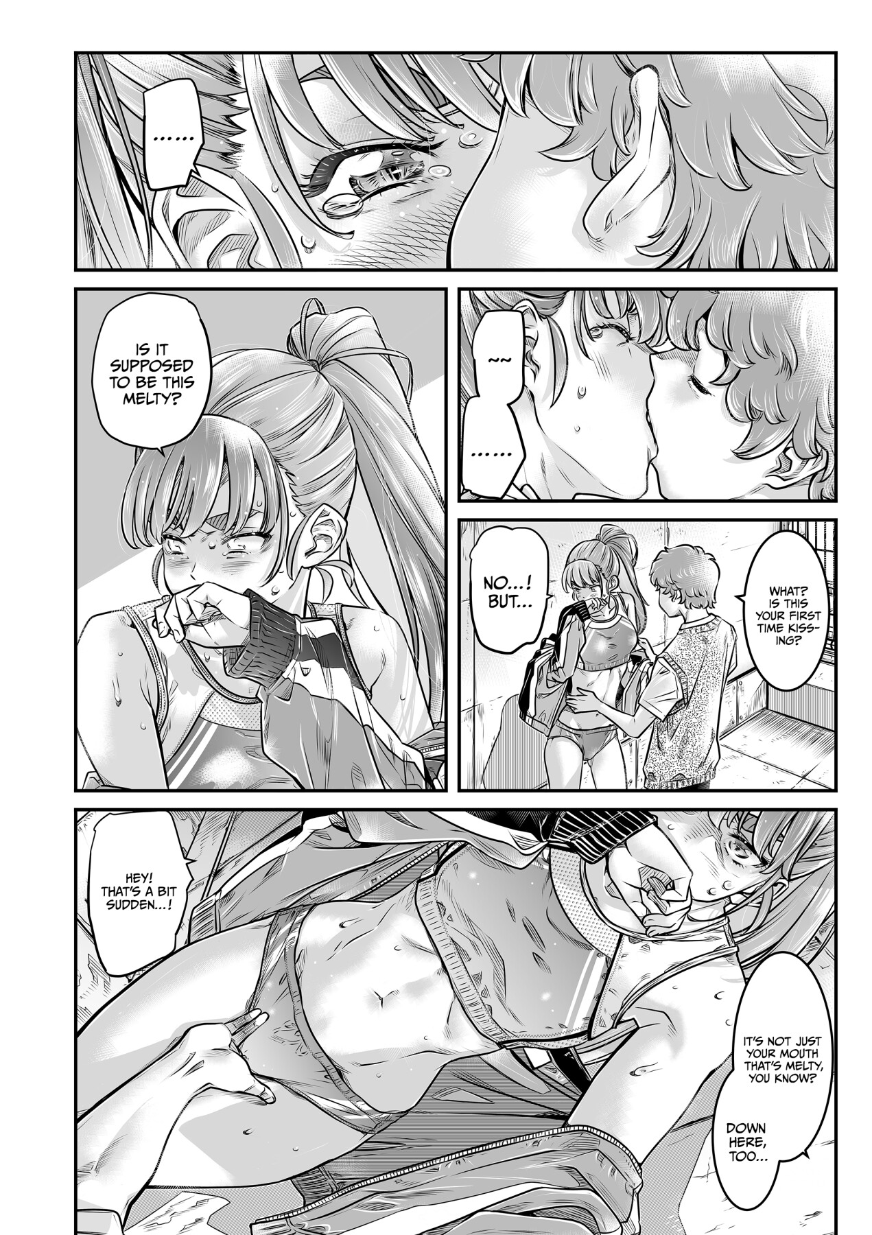 Hentai Manga Comic-The Dominant Track And Field Girl Can't Be Satisfied By A Nobody's Dick-Read-21